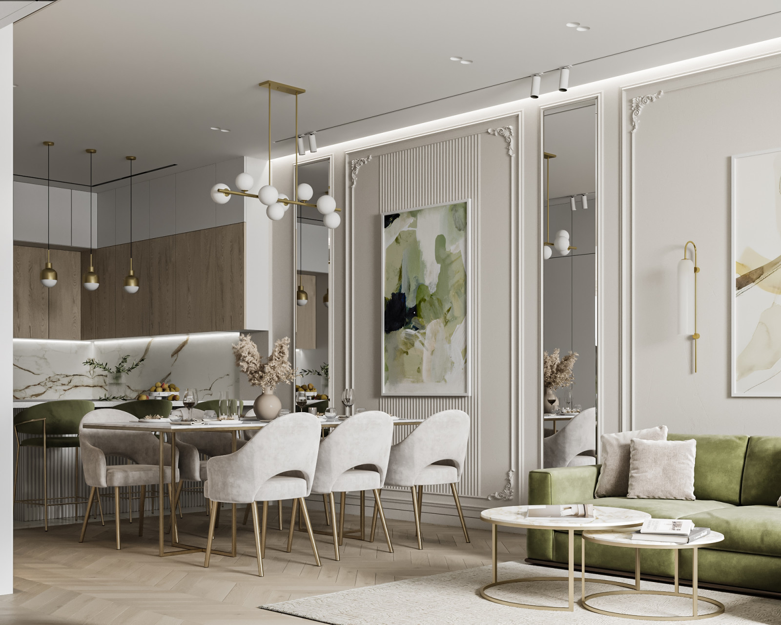 Обложка проекта: Дизайн интерьера квартиры в современном стиле на ул. Новаторов