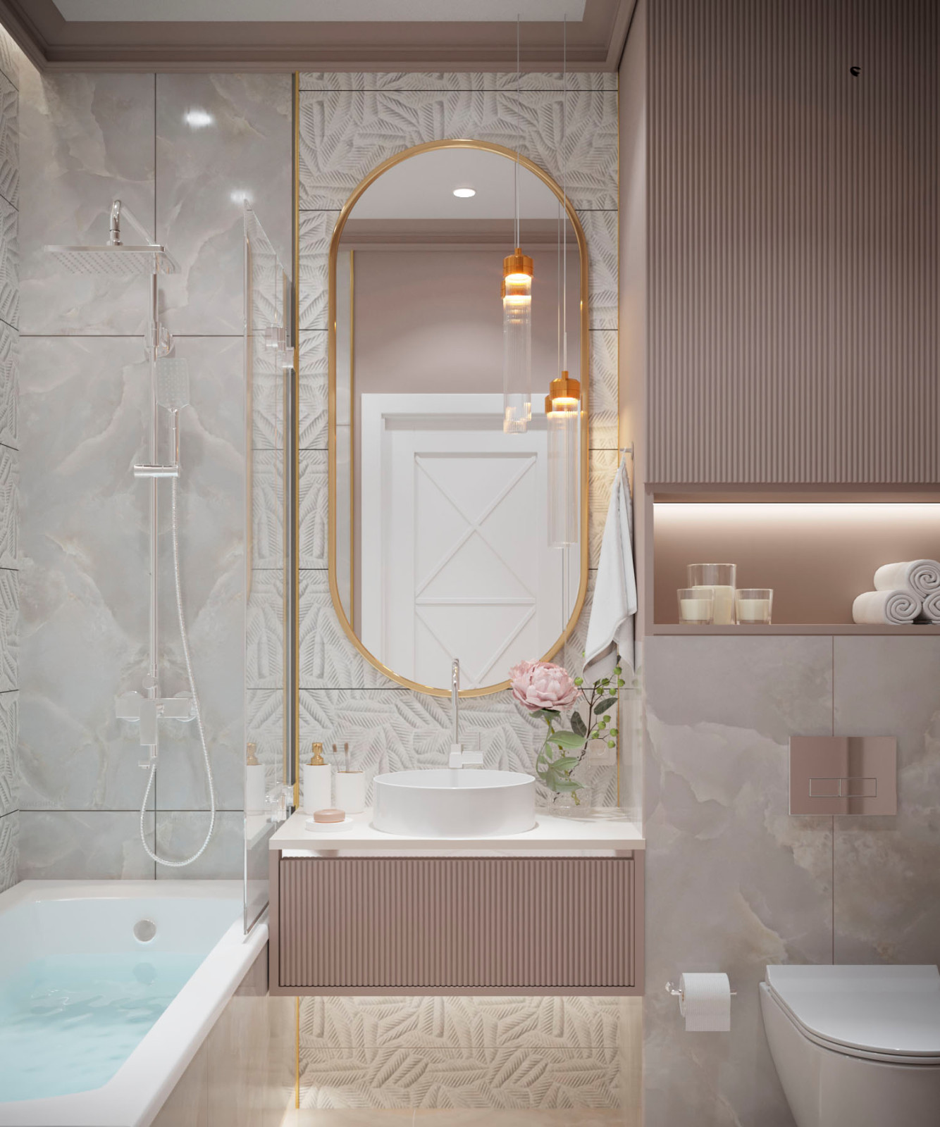 Ванная комната ЖК Суворов