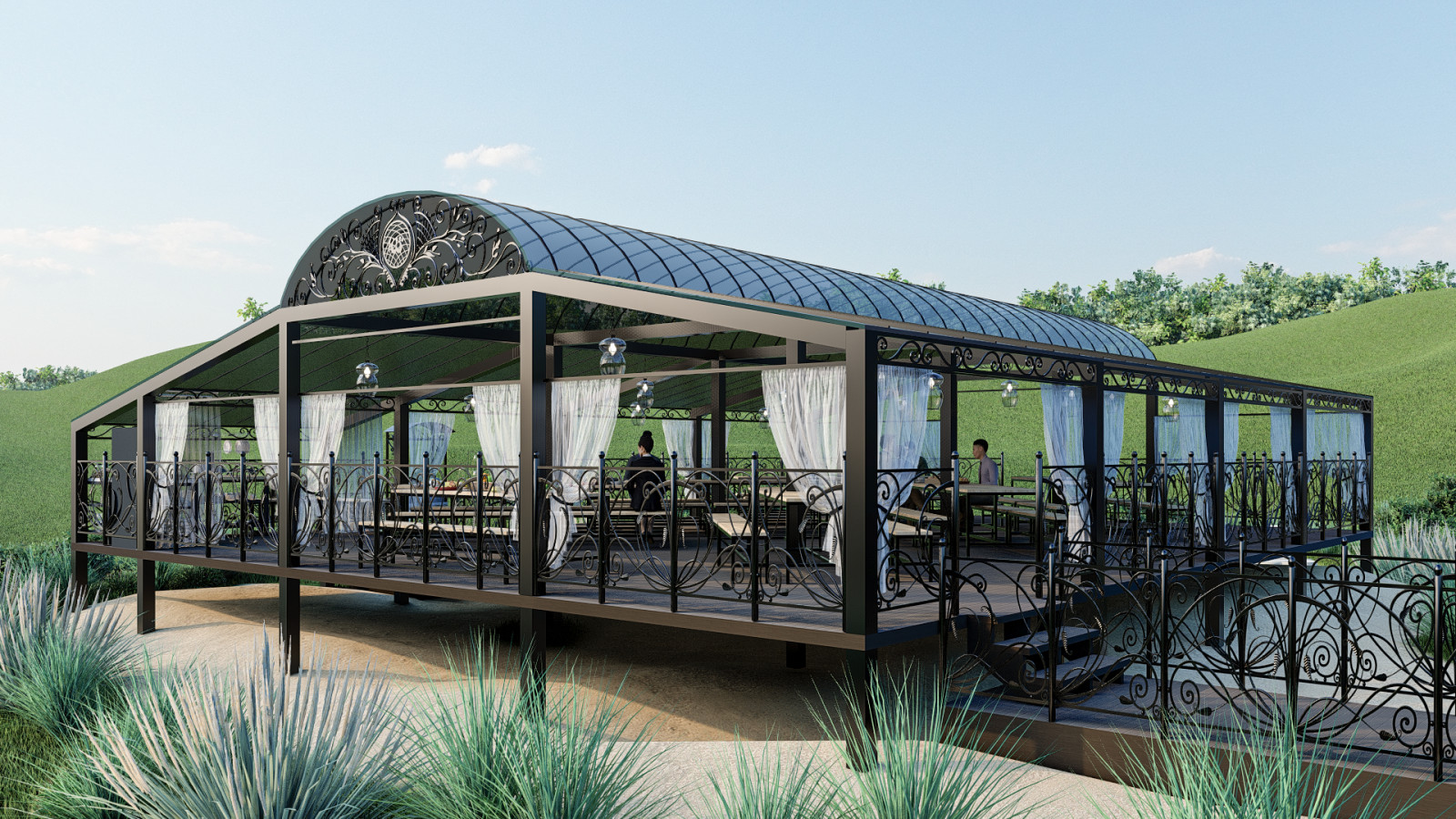 Беседка на 150 ч. в г. Казань