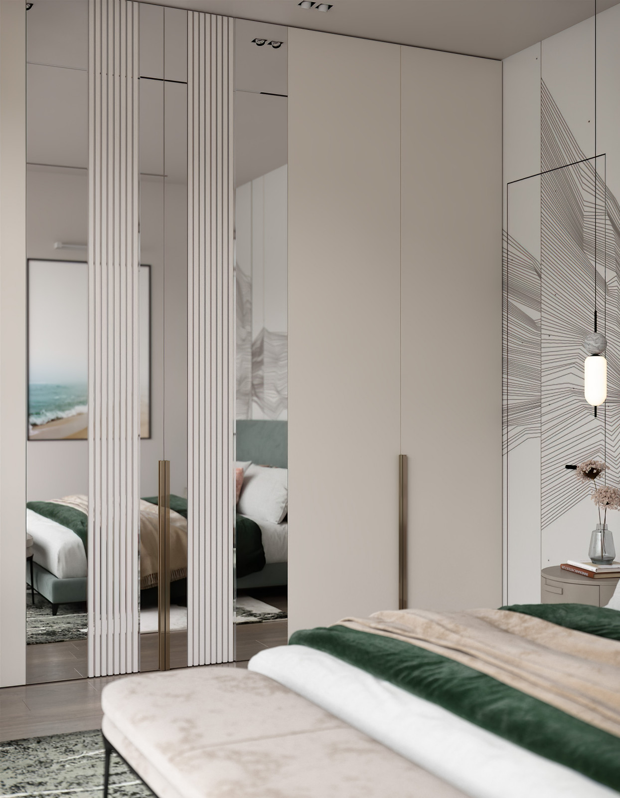 Мастер-спальня. Второй этаж.