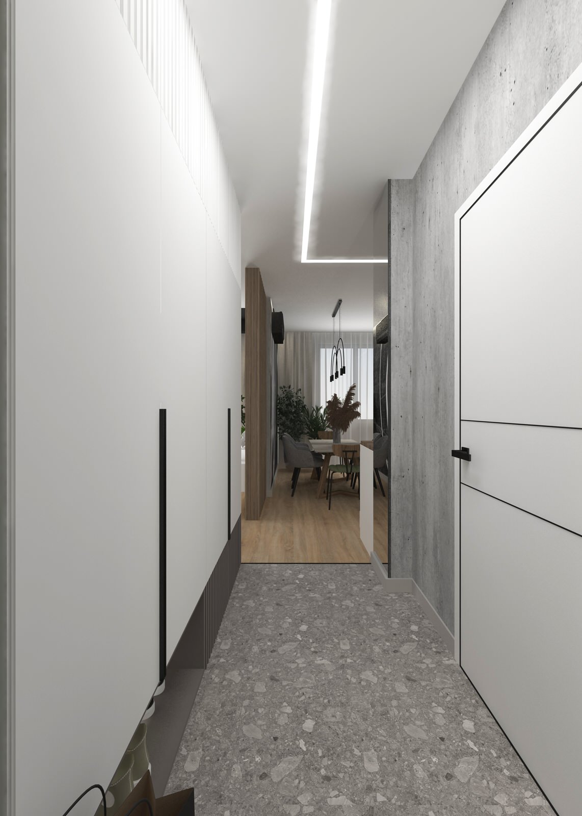 Проект однокомнатной квартиры ЖК Аврора