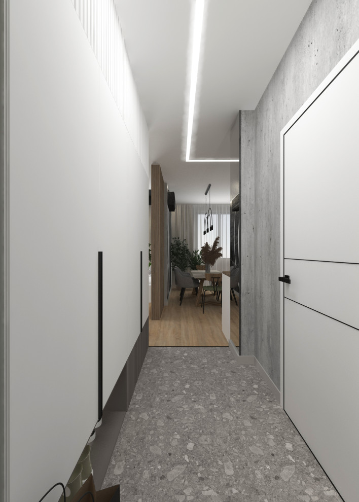 Проект однокомнатной квартиры ЖК Аврора