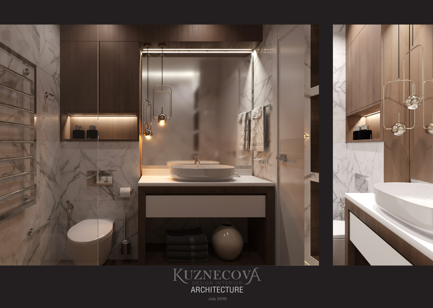 Дизайн проект квартиры 60 кв.м.