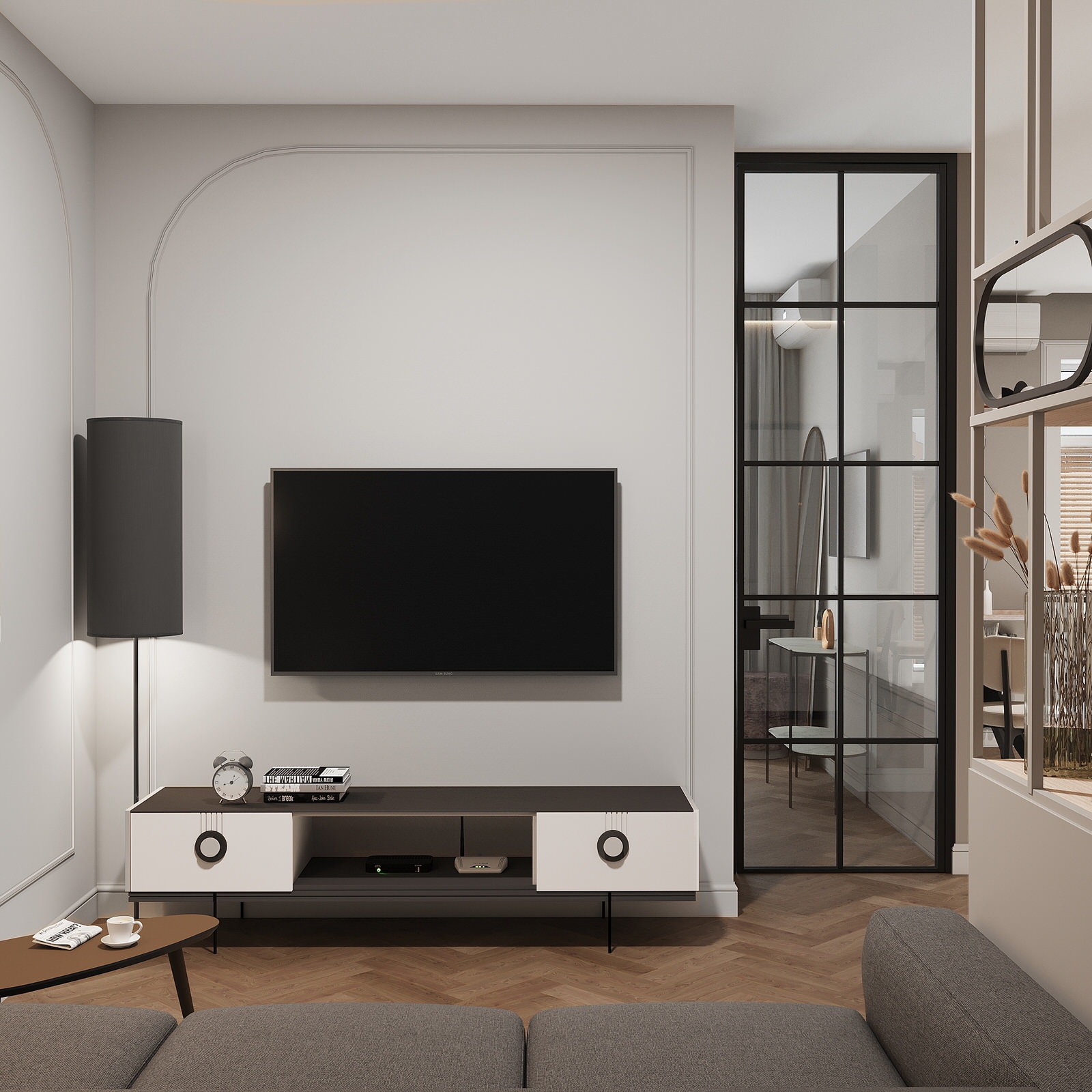 Обложка проекта: Кухня-гостиная в евродвушка