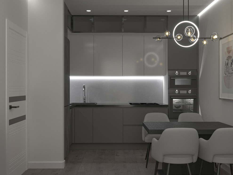 трехкомнатная квартира в современном стиле