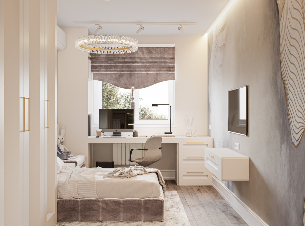 Двухкомнатная квартира в стиле хай-тек