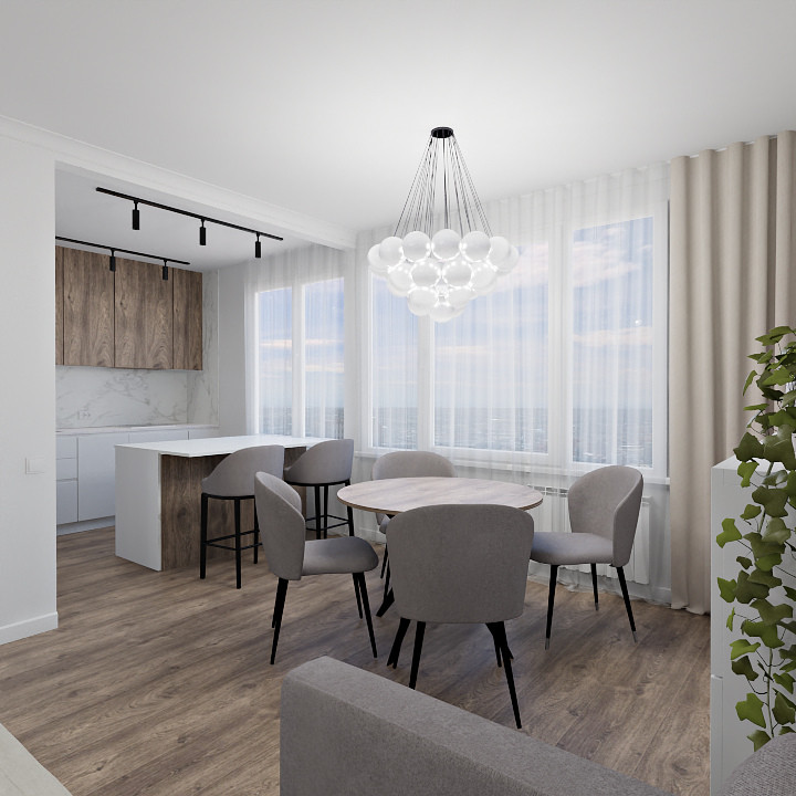 3х комнатная квартира в панельке  П68