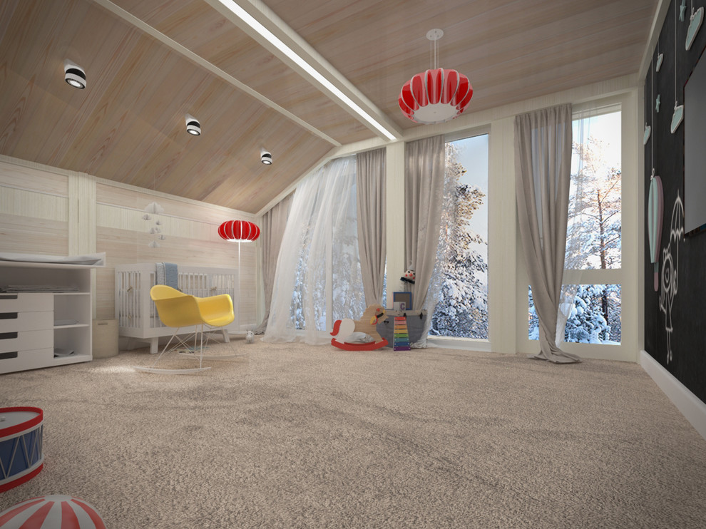 Современный загородный дом