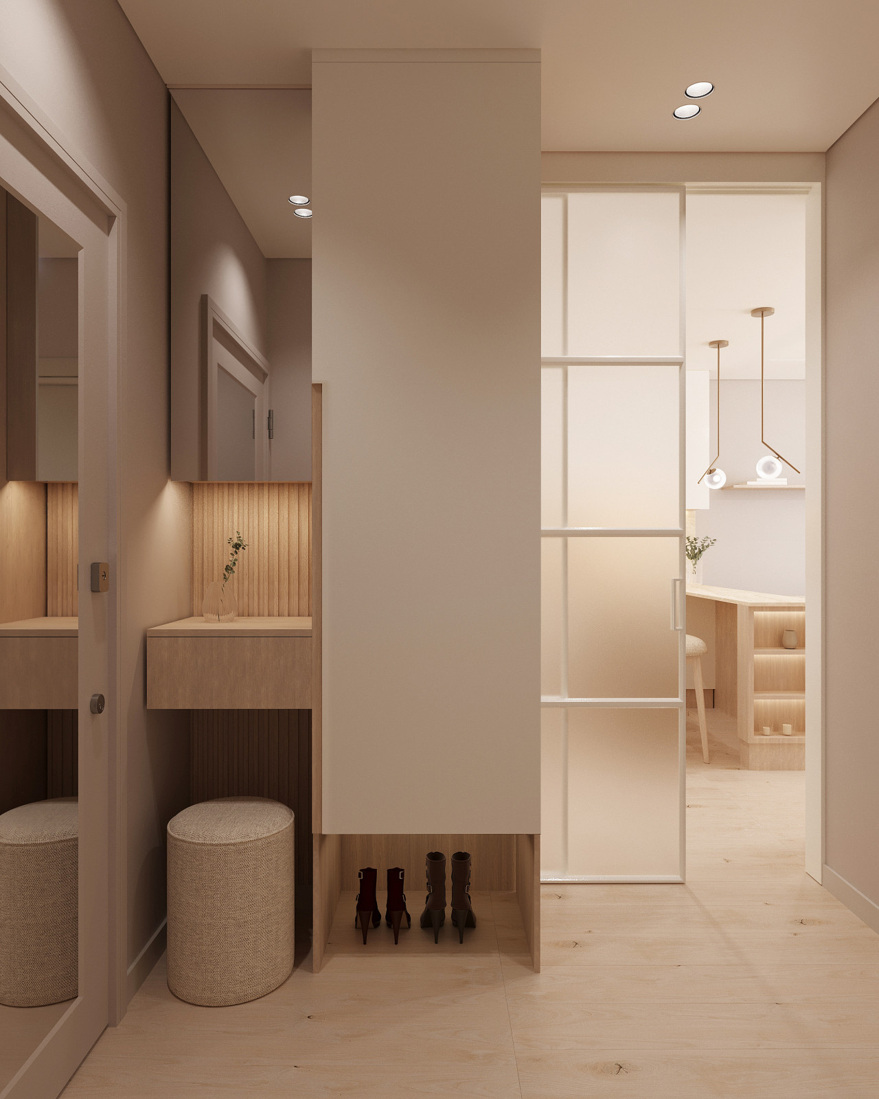 Проект квартиры 45,5м2