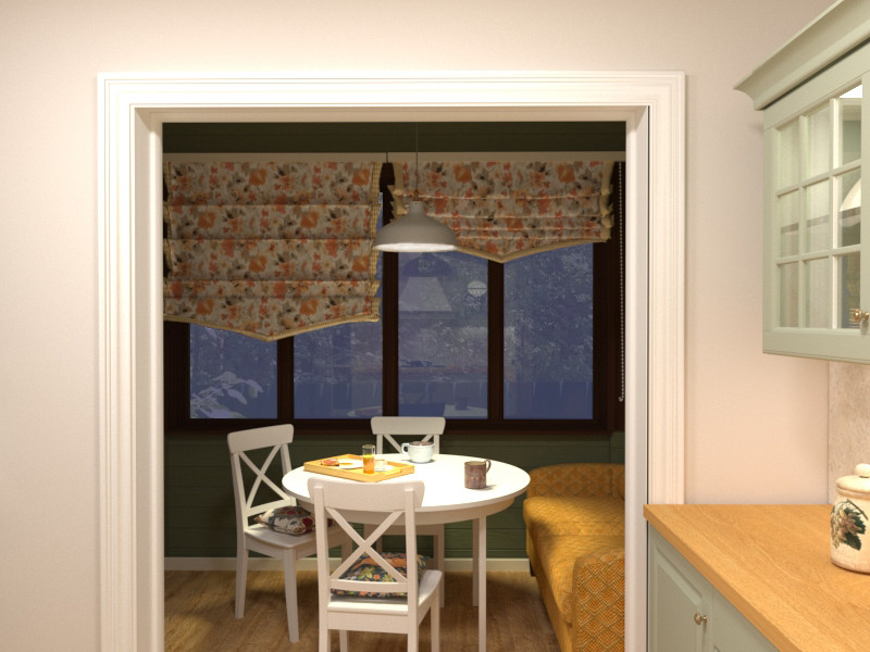 Зеленая столовая