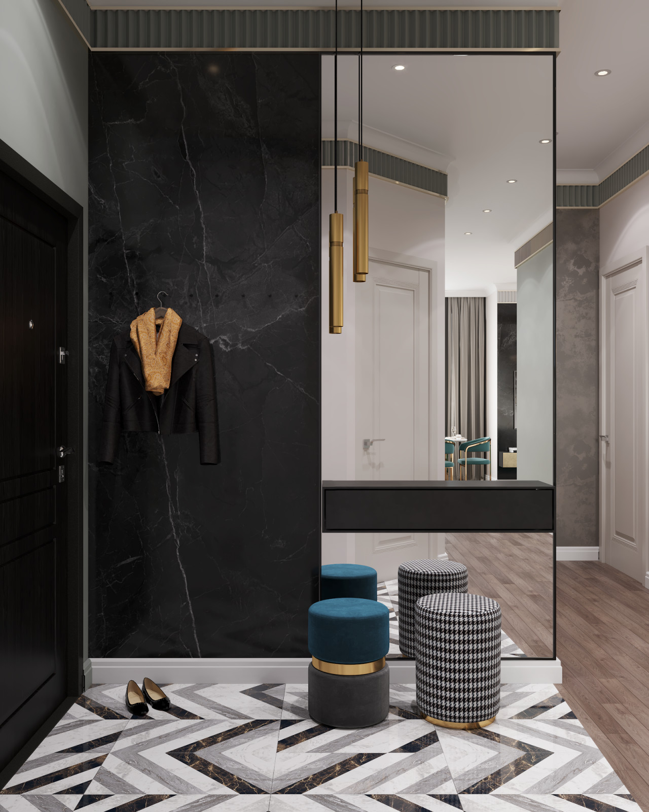 Трехкомнатная квартира