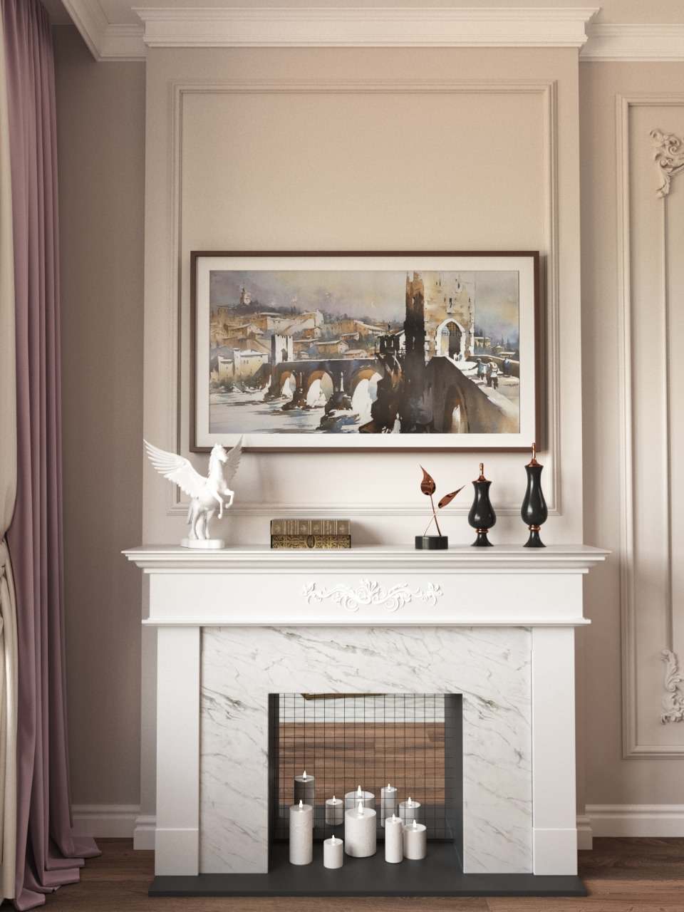 Дизайн интерьера квартиры  в ЖК "Легенда на  Дальневосточном"