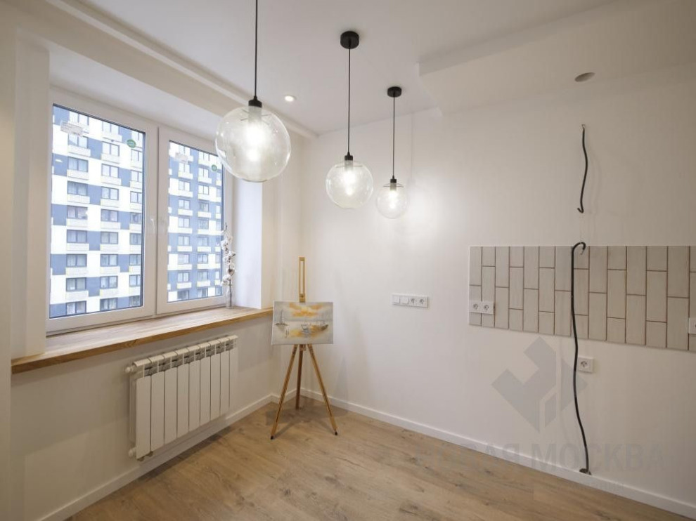 Ремонт квартиры-студии площадью 27 кв.м в ЖК «Москвичка»