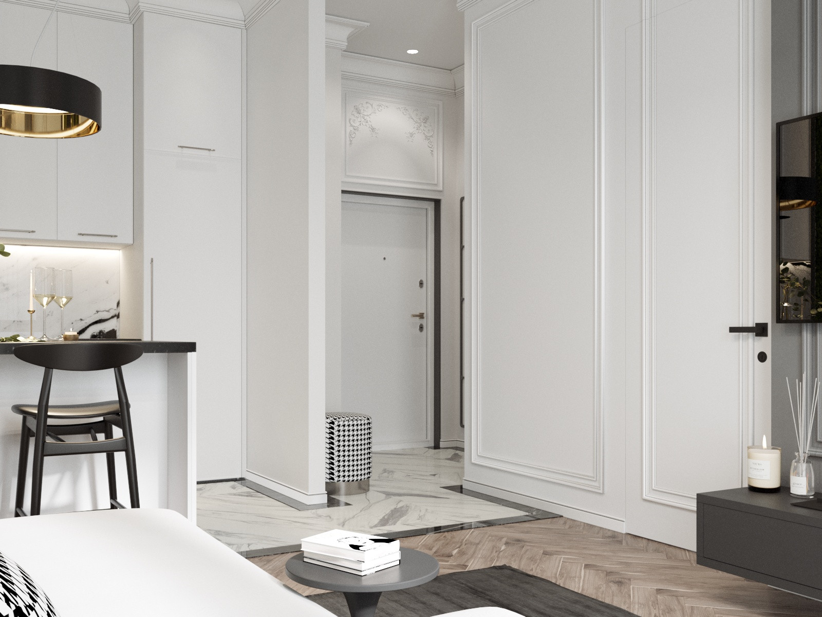 Обложка проекта: ЖК КУТУЗОВ ГРАД, 40 м²