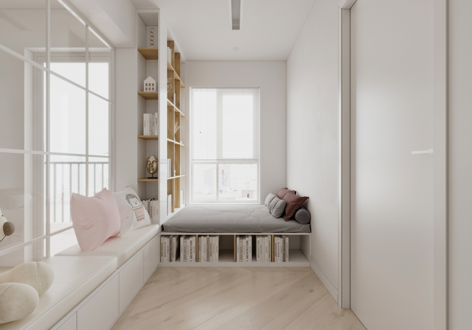 Трехкомнатная квартира в скандинавском стиле