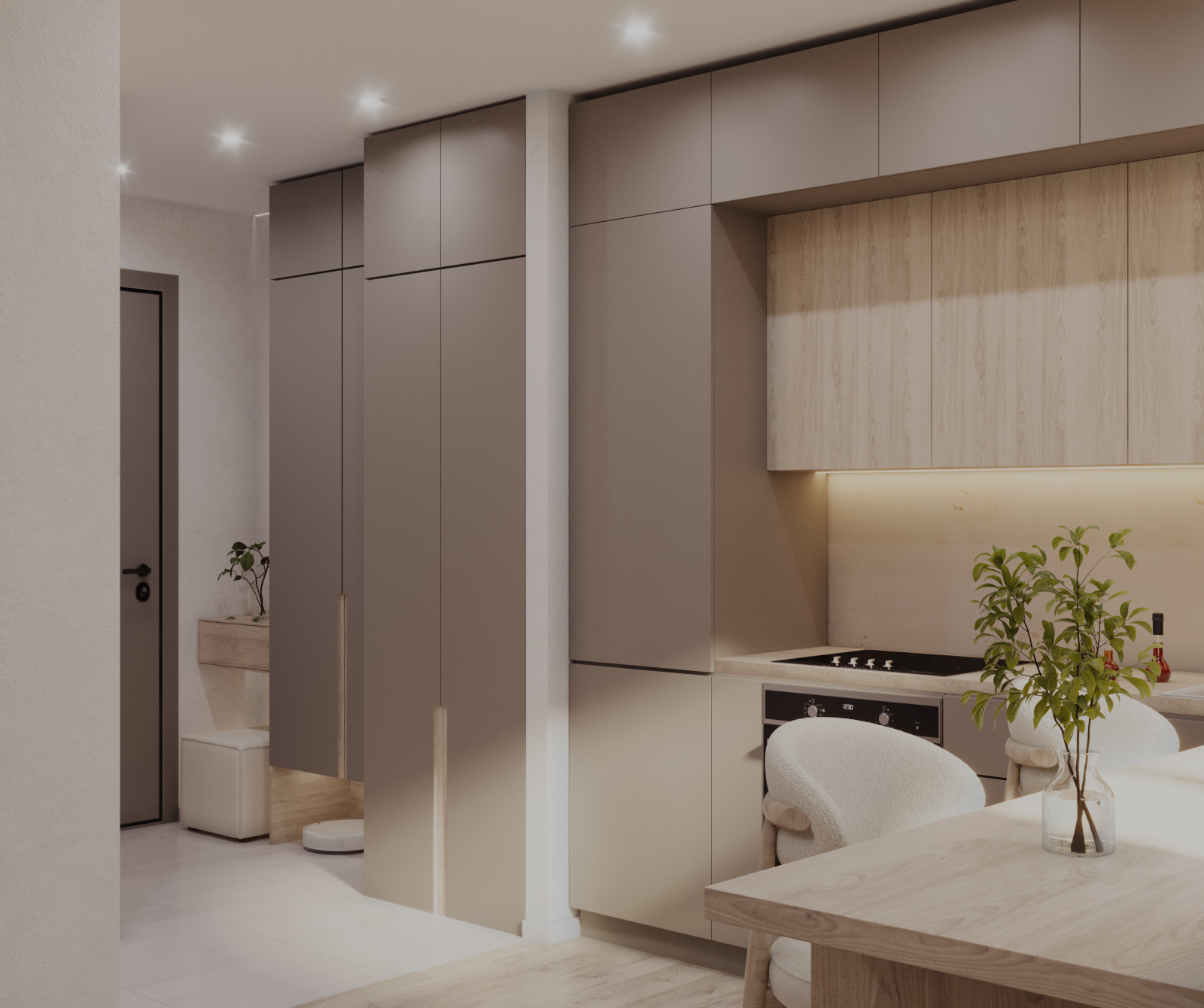 Дизайн-проект квартиры 49м² в ЖК Финский Залив