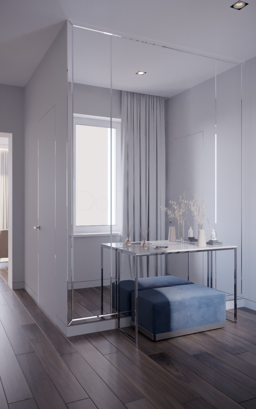 Прихожая. Дизайн-проект коттеджа в Московской области