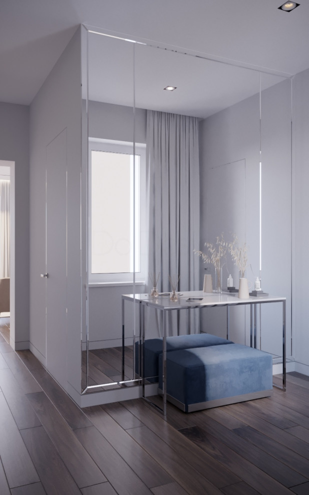 Прихожая. Дизайн-проект коттеджа в Московской области