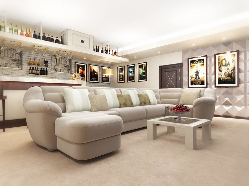 Обложка проекта: Дизайн-проект домашнего кинотеатра