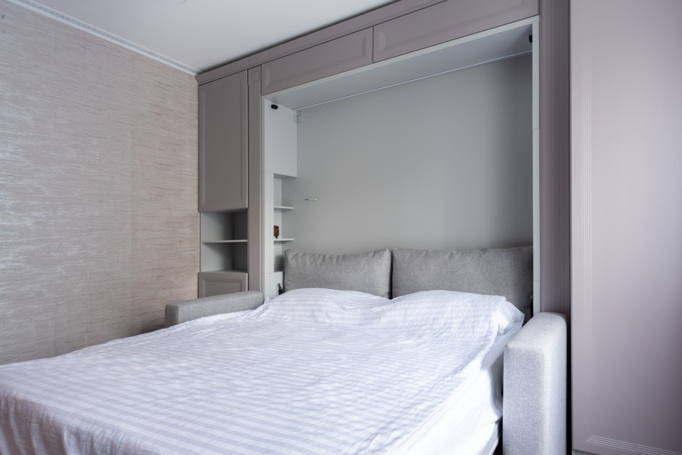 Шкаф кровать трансформер в классическом стиле