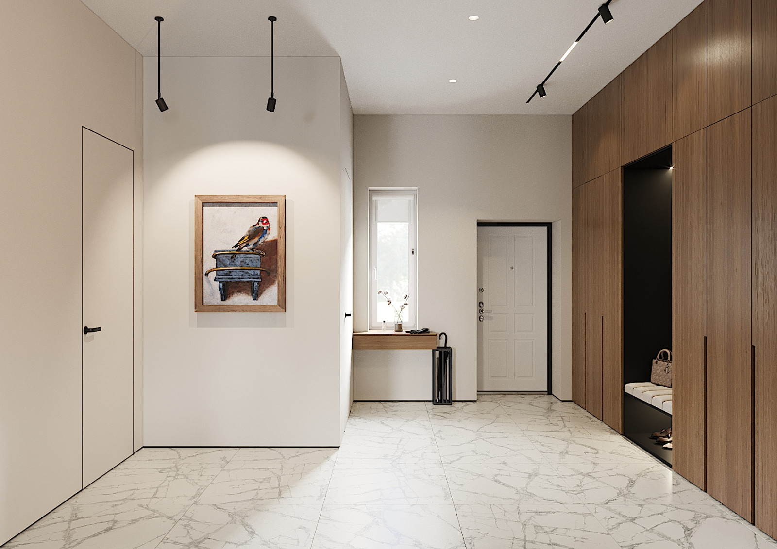 Дом с мансардой в современном стиле