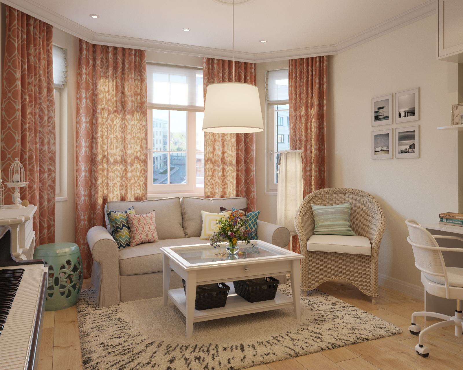 Обложка проекта: Интерьер для "тургеневской" девушки 21-го века