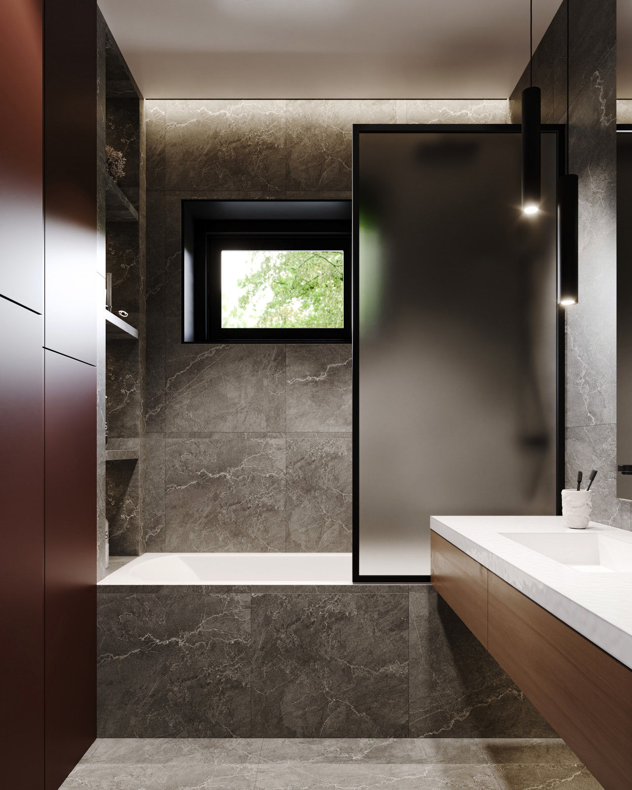 Ванная комната, дизайн-проект г.Воронеж