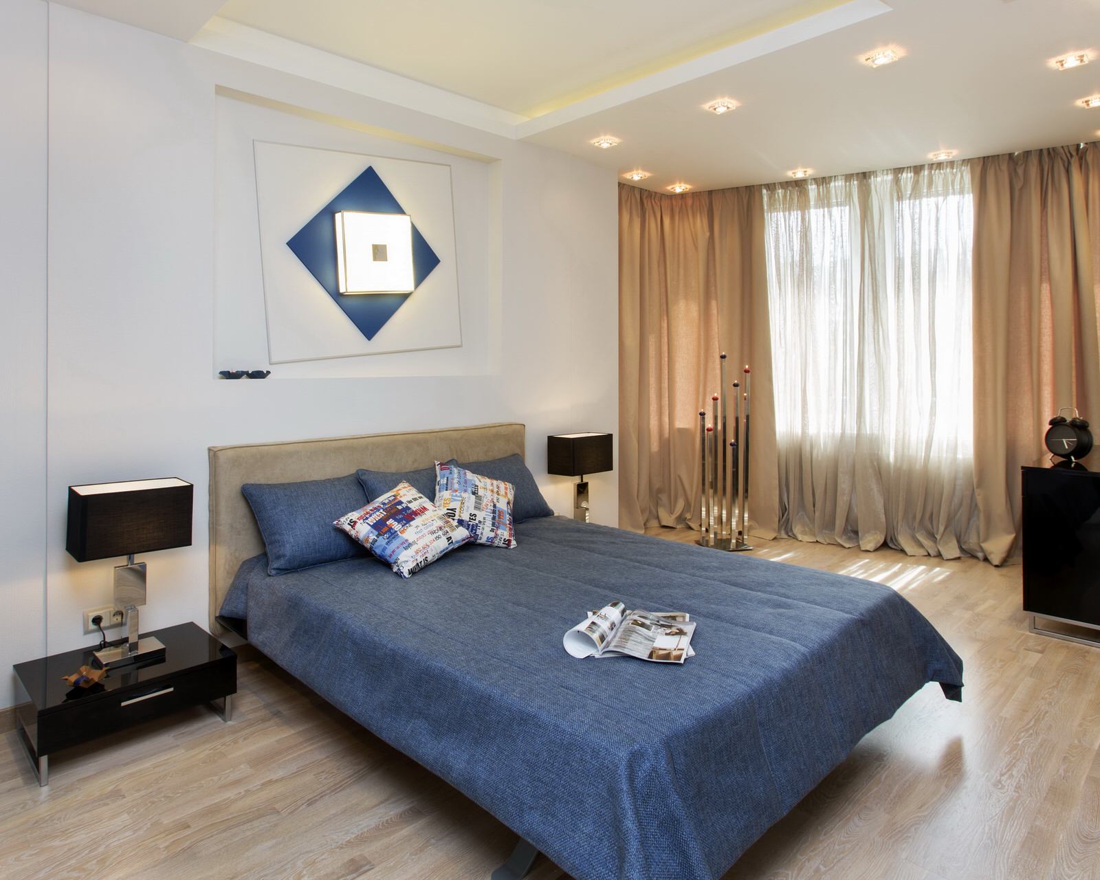 Спальня в стиле минимализм