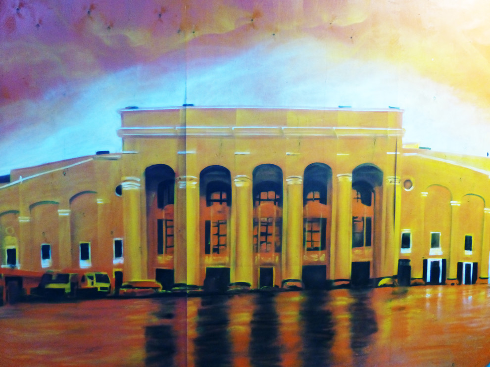 Exterior painting. Художественное оформление фасадов