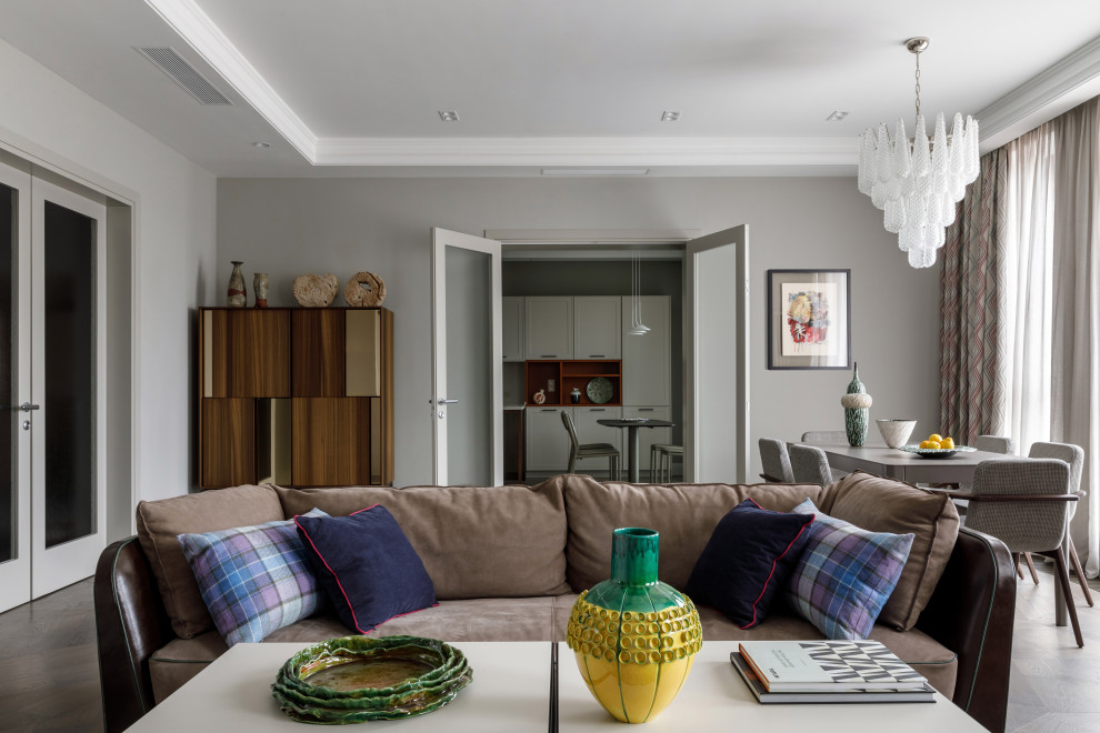 Проект квартиры в Хамовниках. Дизайнер Ирина Бронникова