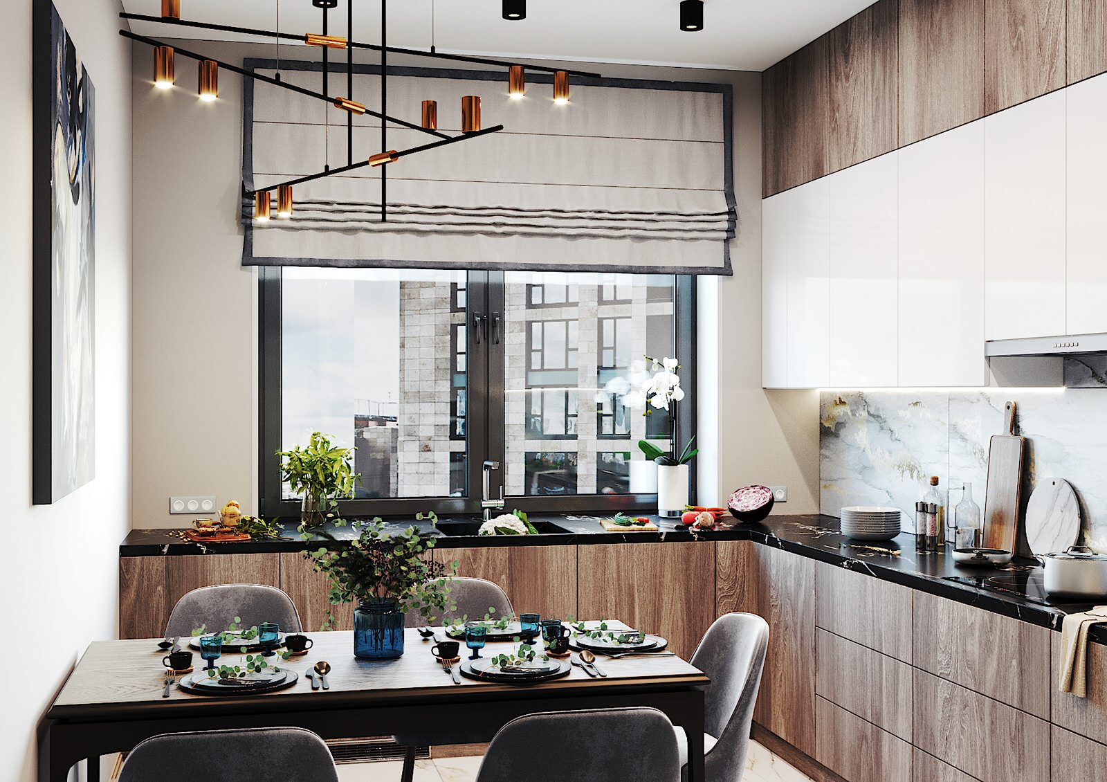 4-х комнатная квартира в ЖК Red Side