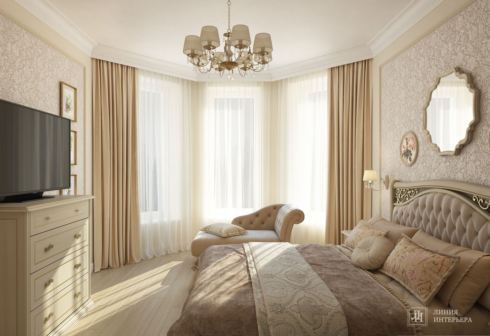 Загородный Дом в Подмосковье, классический интерьер