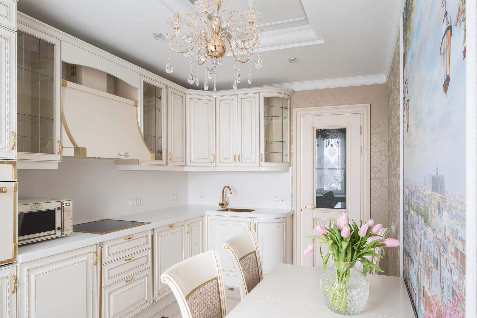 Современная классика с восточными нотами — реализованный проект 88 кв. метров.