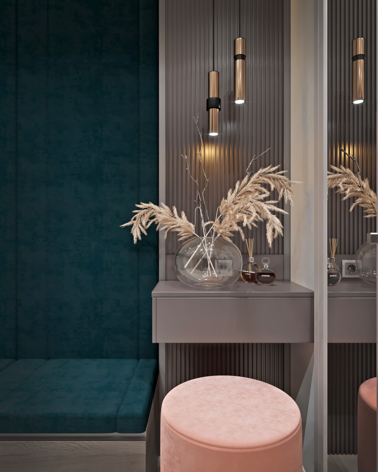 Дизайн интерьера квартиры. 168 кв.м. Soft contrasts.