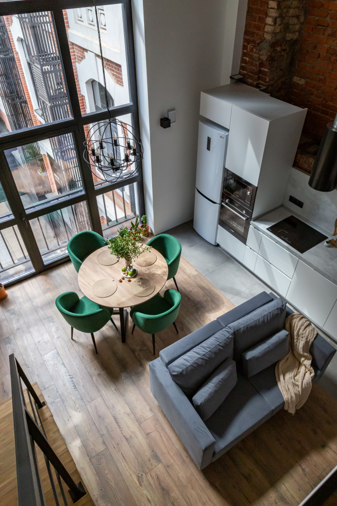 Дизайн-проект двухуровневой квартиры в ЖК Kleinhouse