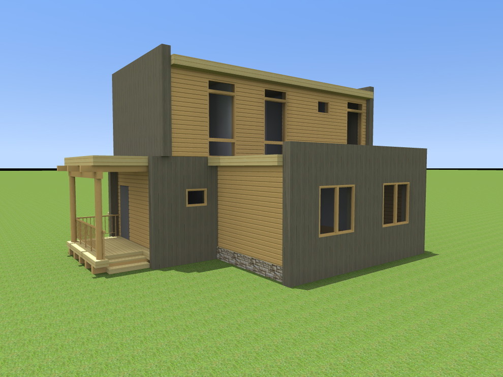 дома_Русский стиль