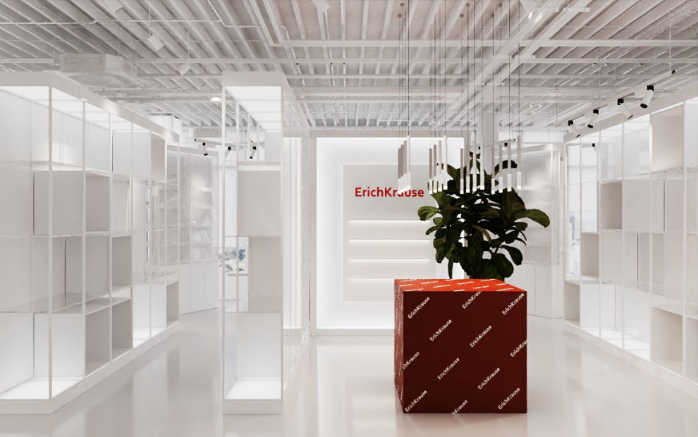 Москва, БЦ Портплаза, Шоурум Эрих Краузе, 260 кв.м, 2023 год