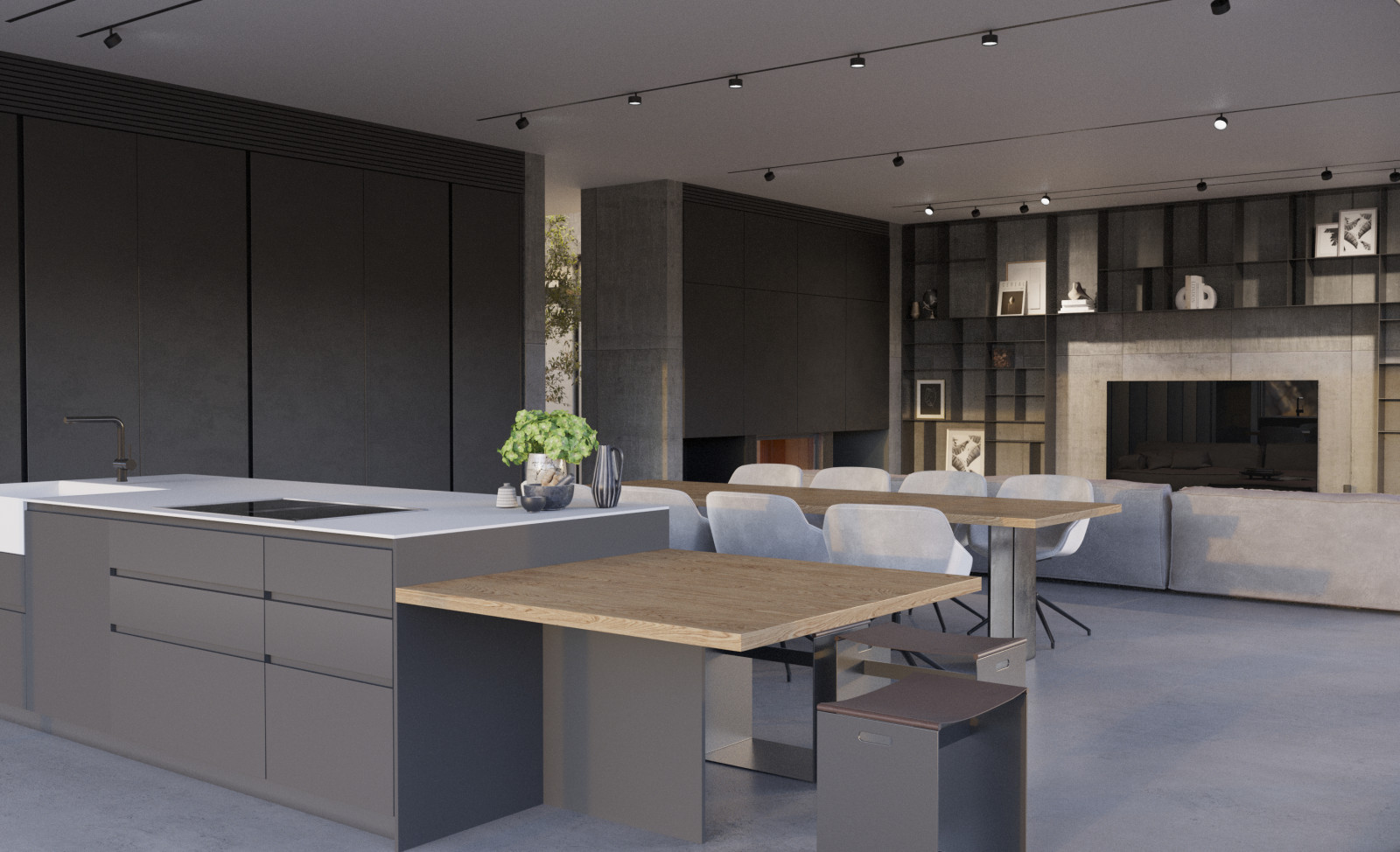 Визуализация коттеджа