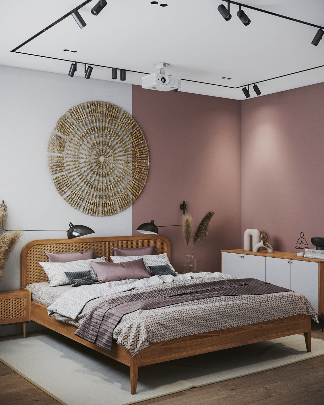 современный минимализм с нотами скандинавской лёгкости и богемного шика.