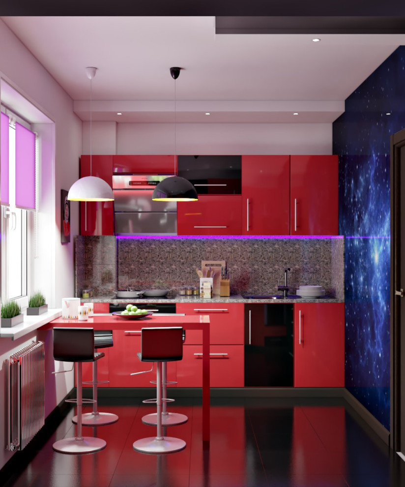 Обложка проекта: Кухня "космос"