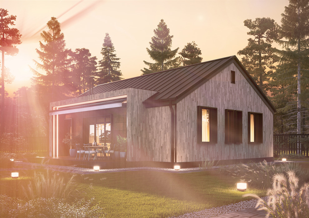 Барн Хаус 99м2 в Ленобласти