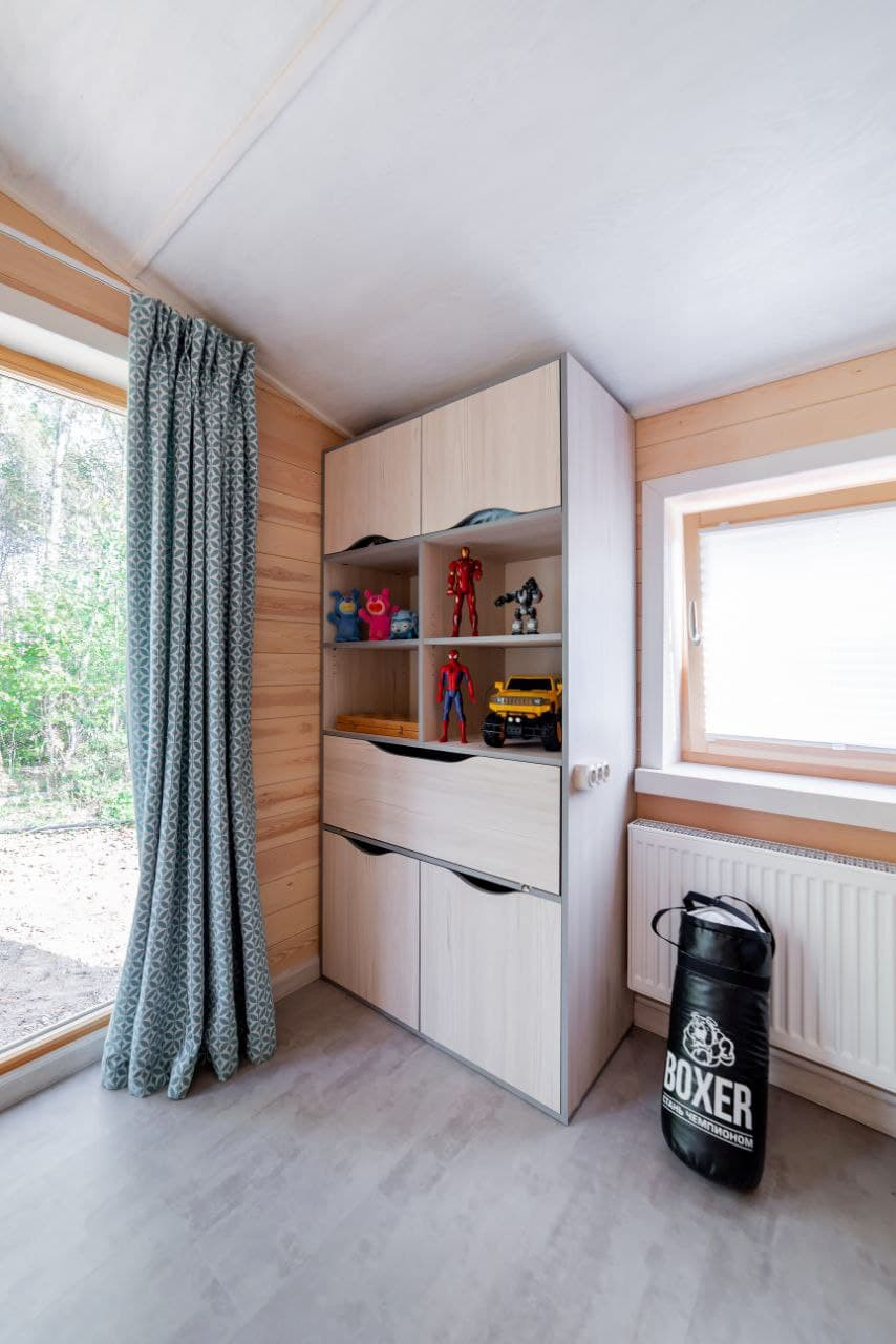 Детская комната с мебелью для двоих детей