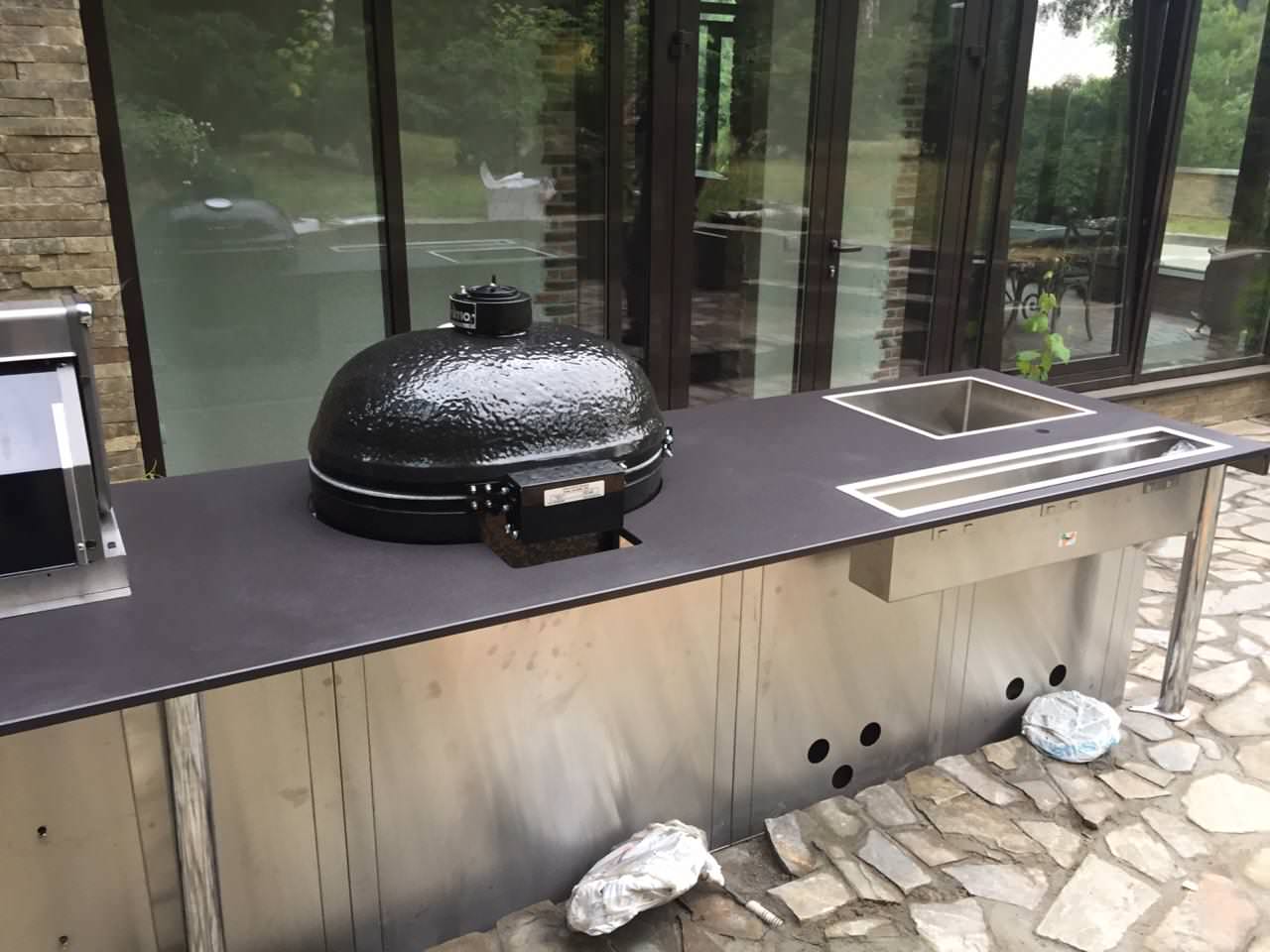 Столешница для зоны гриль Dekton Domoos