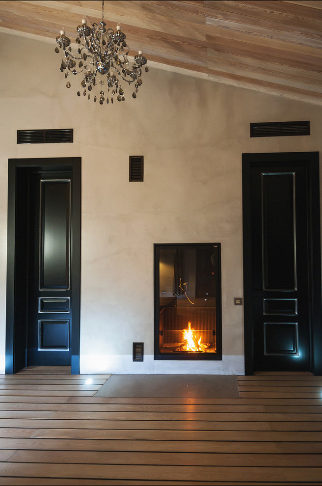 Загородный дом в стиле лофт