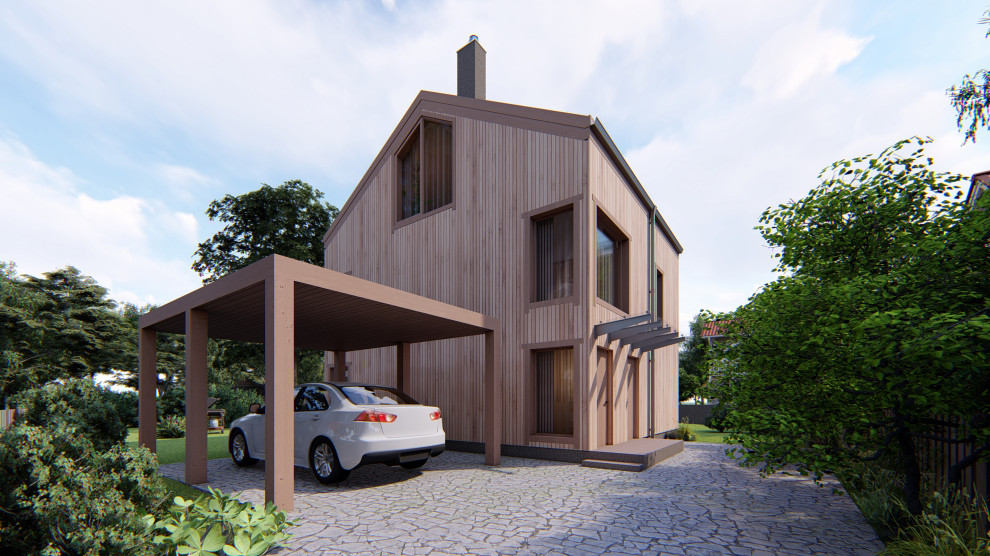 Трехэтажный барнхаус в Норвегии