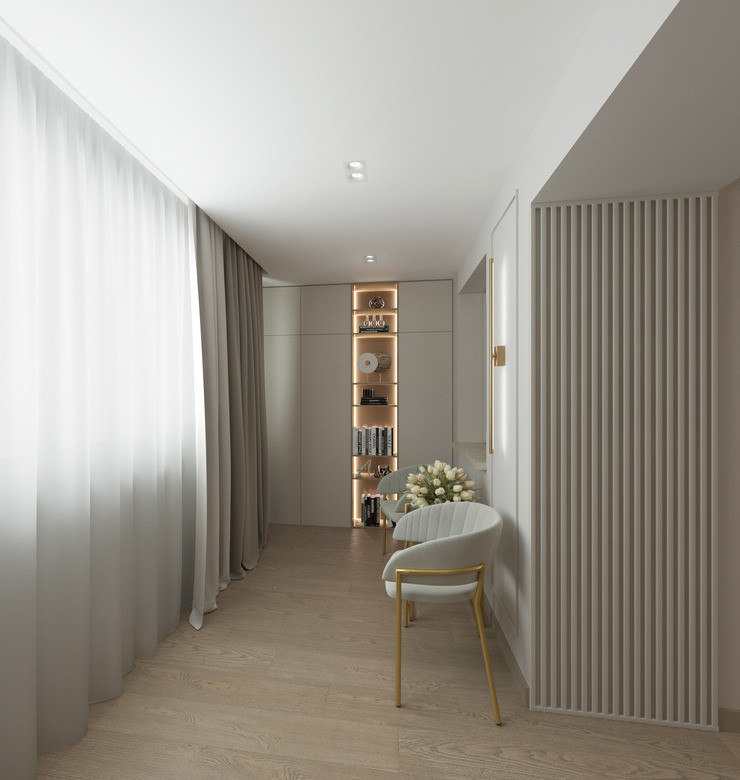 Дизайн-проект для молодой семейной пары.