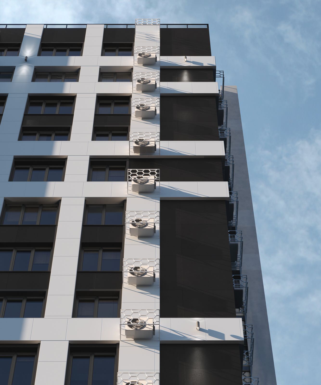 Визуализация фасадов ЖК