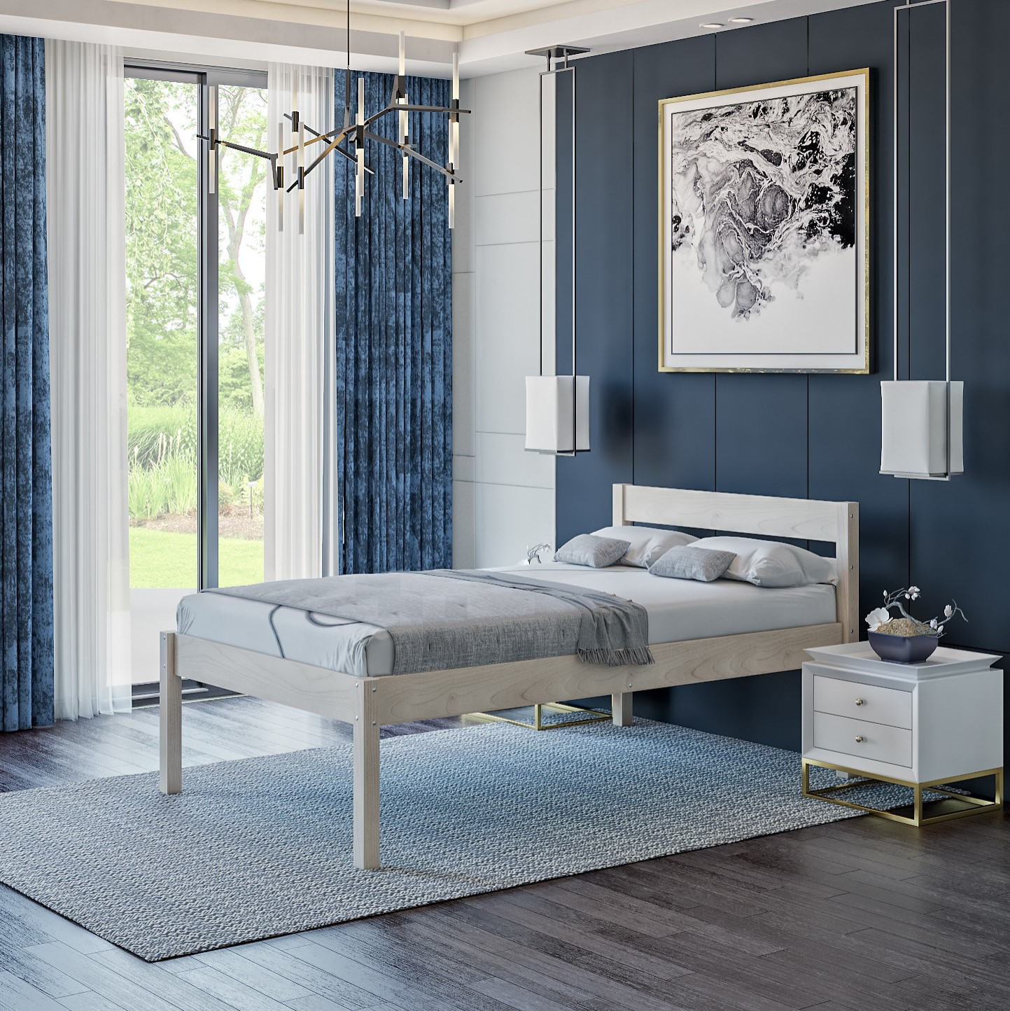 Кровати из березы