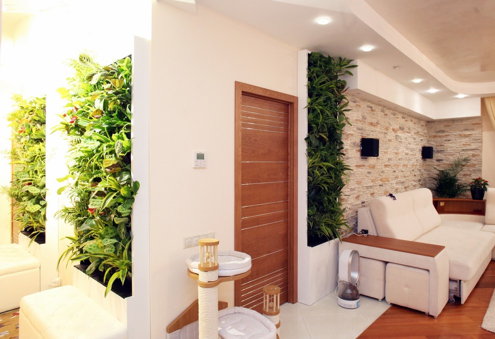 Вертикальное озеленение интерьера