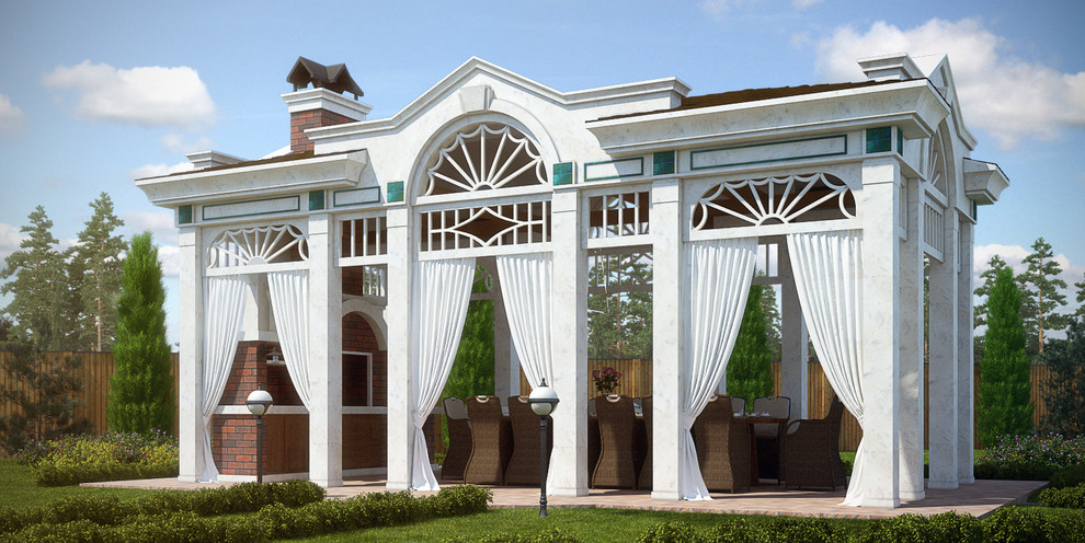 Садовый павильон - беседка